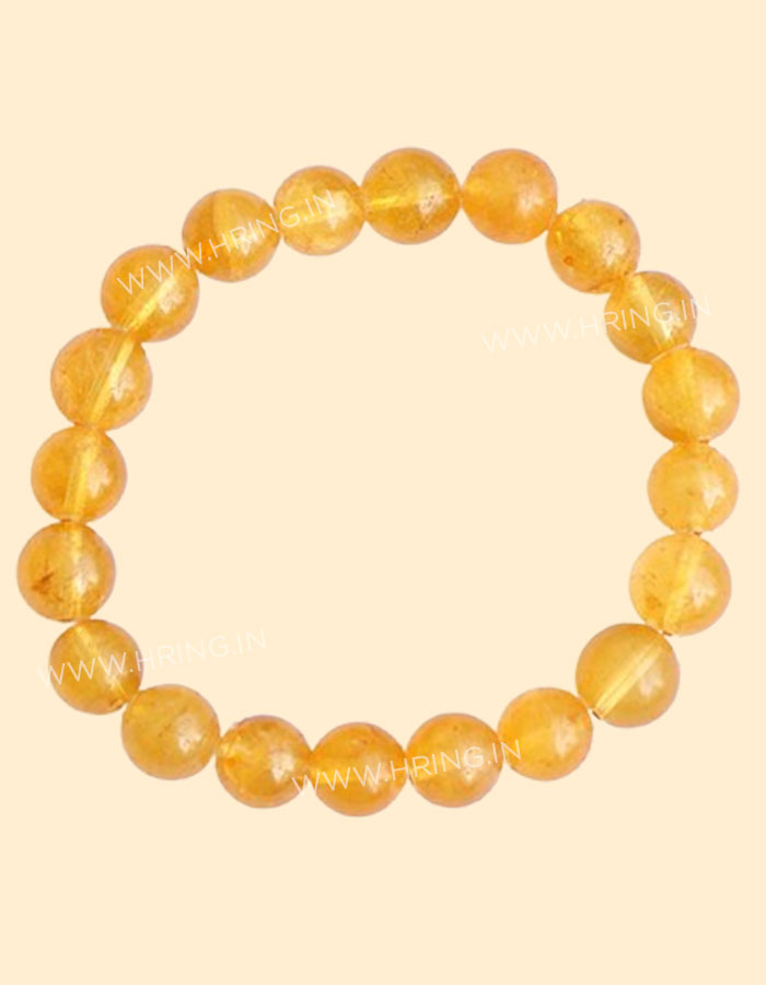 Radiant Joy Citrine Natural Stone Bracelet